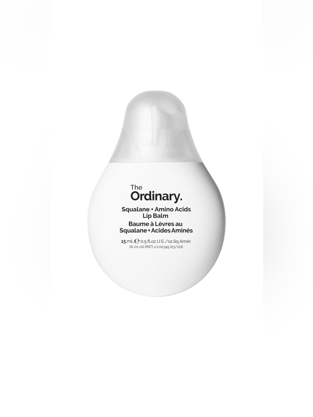 🌸THE ORDINARY Squalane+Amino Acids Hydrating Lip Balm Full Size 15 mL